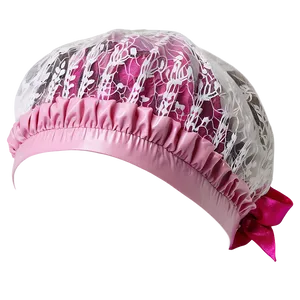 Floral Lace Shower Cap PNG Xkp89
