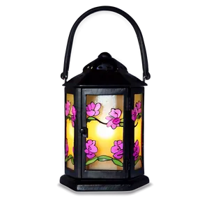 Floral Lantern PNG 05242024