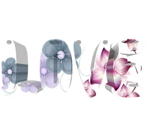 Floral Love Graphic