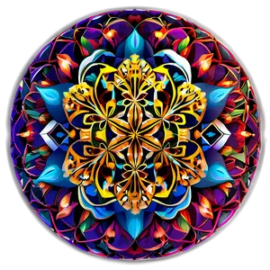Floral Mandala Flower Of Life PNG Kct88 PNG