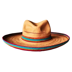 Floral Mexican Hat PNG Qly