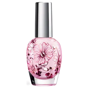 Floral Nail Polish Bottle PNG 18 PNG