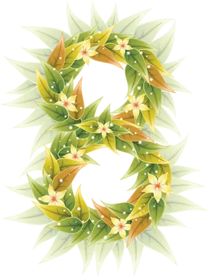 Floral_ Number_8_ Illustration.png PNG image