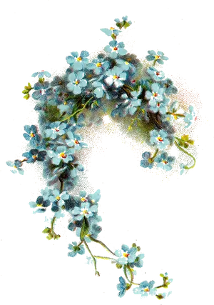 Floral_ Particle_ Effect_ Background PNG image