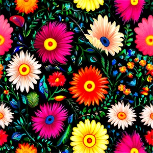 Floral Pattern Background PNG Kbb PNG
