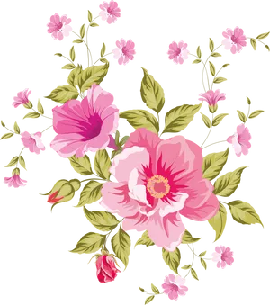 Floral_ Pattern_ Design_ Background PNG image