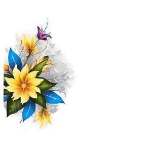 Floral Pattern PNG Esk