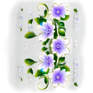 Floral Pattern PNG Hbf