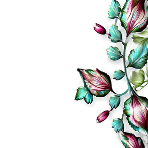 Floral Pattern Texture PNG Gac