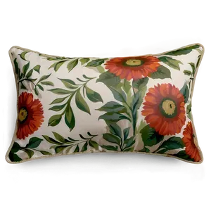 Floral Pillow Png 62 PNG image