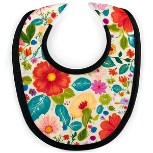 Floral Print Bib PNG 63 PNG