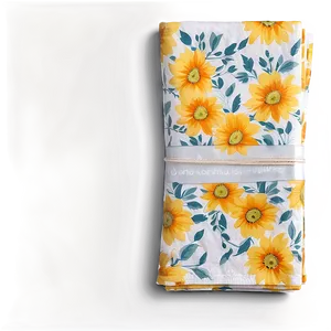 Floral Printed Napkin PNG Anl85 PNG