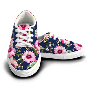 Floral Sneakers Png 65 PNG image
