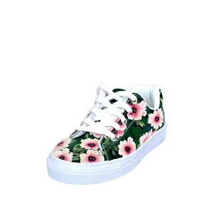 Floral Sneakers Png 73 PNG image
