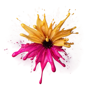 Floral Splash Effect PNG 06282024 PNG