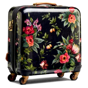 Floral Suitcase PNG 75 PNG