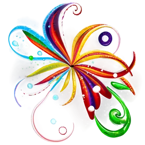 Floral Swirl PNG 05242024