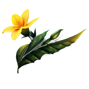 "floral Symphony: Exotic Flower PNG" A