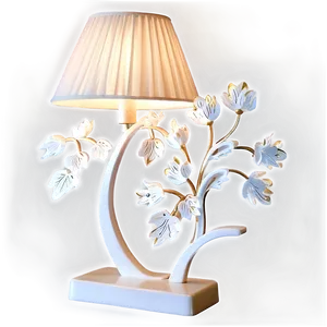 Floral Table Lamp PNG 06262024 PNG