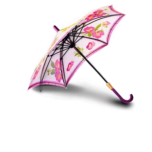 Floral Umbrella PNG 05232024