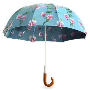 Floral Umbrella PNG Qon91