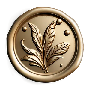 Floral Wax Seal PNG Exe PNG