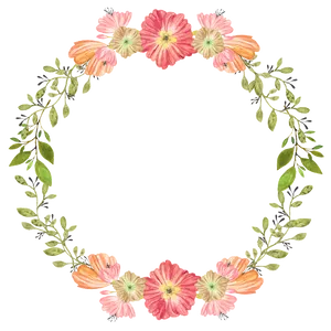 Floral_ Wreath_ Artwork PNG image