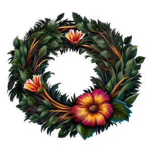 Floral Wreath Design Png Krb28 PNG image