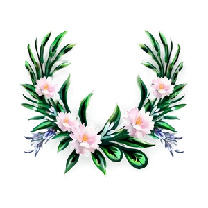 Floral Wreath PNG Eka1