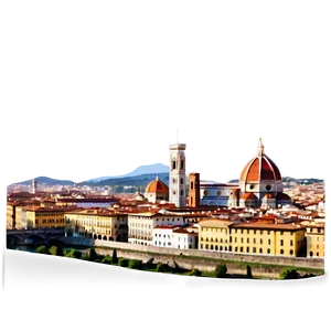 Florence Italy Skyline PNG Jxr41 PNG