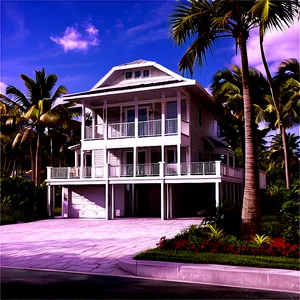 Florida Beachfront Homes Png Oiq48 PNG image