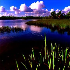 Florida Everglades Landscape Png 05242024 PNG image