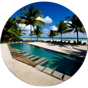 Florida Luxury Beach Resort Png 05242024 PNG image