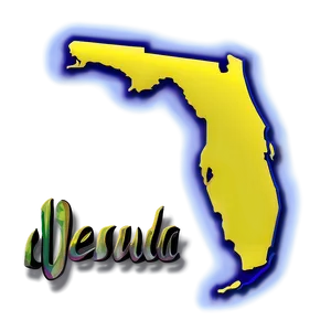 Florida Outline Clipart PNG 63