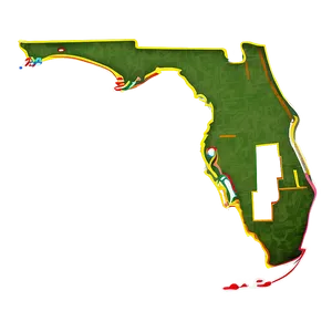 Florida Outline Transparent Background PNG Kqw81 PNG