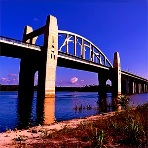 Florida State Famous Bridge PNG 16