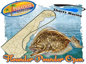 Flounder Pounder Open Fishing Tournament PNG image