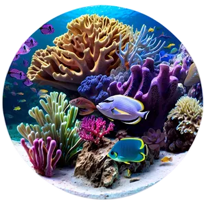 Flourishing Reef Ecosystem PNG 06292024