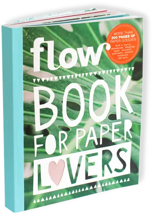 Flow Bookfor Paper Lovers Cover PNG image