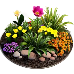 Flower Bed Enhancement PNG 28 PNG