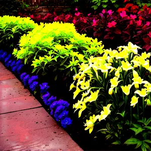 Flower Bed Ideas Png Lik62 PNG image