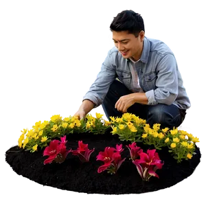 Flower Bed Installation PNG 84 PNG