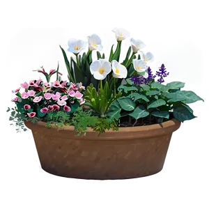 Flower Bed Planting Png Xrg60 PNG image