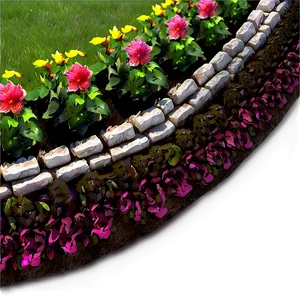 Flower Bed Theme PNG 06272024 PNG