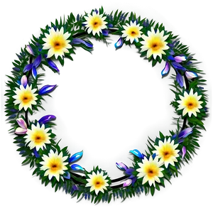 Flower Circle Png Hqv PNG image