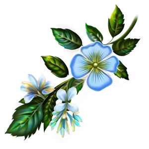 Flower Clipart For Invitations Png Ftj14 PNG image