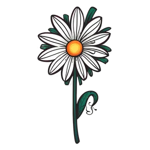 Flower Doodle D PNG image