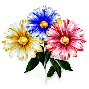 "flower Fusion: Unique PNG Design" C