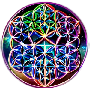 Flower Of Life Aura Cleanse PNG Uww PNG