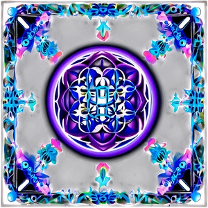 Flower Of Life Etheric Blueprint PNG Tck